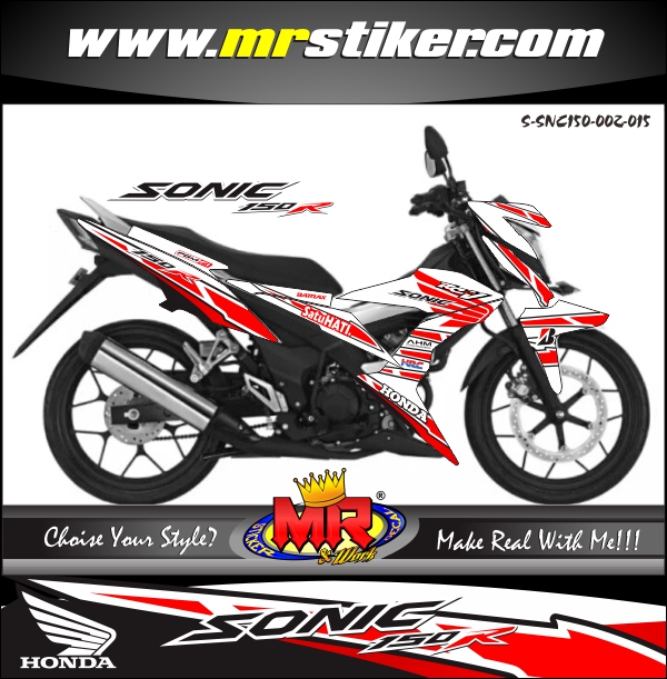 stiker-motor-sonic-150r-honda-racing-sporty-white