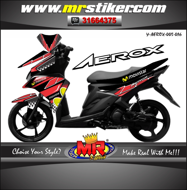 stiker-motor-aerox-black-red-movistar