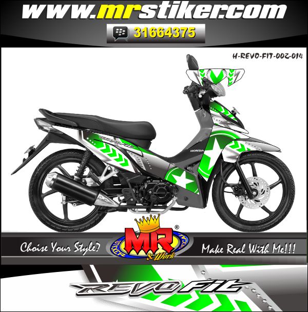 stiker-motor-revo-fit-green-iron-star