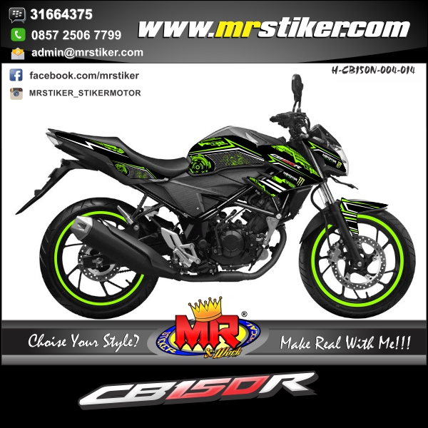 stiker-motor-honda-cb150r-new-monster-tech-green