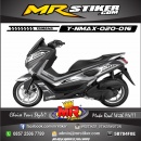 Stiker-Motor-Nmax-Elegan-Black-Horse-Grafis