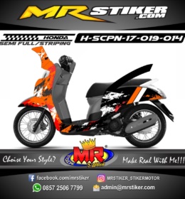 Modifikasi Scoopy Archives Stiker Motor Premium Striping Motor