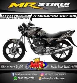 Stiker motor decal Megapro The Wings tribal
