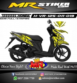  Stiker  motor  decal Honda Supra 150 GTR  Green Shark VR 