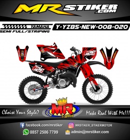 Warna Putih Merah Hitam Archives Stiker Motor Premium Striping