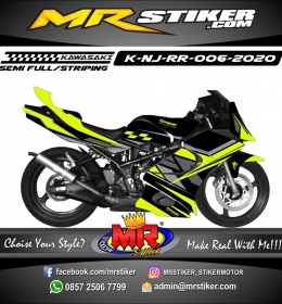 Stiker motor decal Kawasaki Ninja RR Race Grafis Stabillo