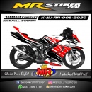 Stiker motor decal Kawasaki Ninja RR Red Line Grafis Simple