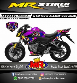 Stiker motor decal Honda CB 150 R All New Sonic Angry