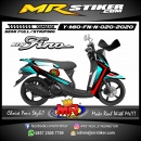 Stiker motor decal Yamaha Mio Fino New Race Sporty Grafis Type 3