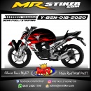 Stiker motor decal Yamaha Byson Red Line