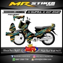 Stiker motor decal Honda Supra X Airbrush Grafis (FullBody)