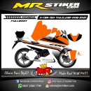 Stiker motor decal Honda CBR 150 THAILAND Orange Grafis Race Sporty FULLBODY