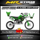 Stiker motor decal Kawasaki KX 85 Camo Monster Energy