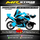 Stiker motor decal Honda CBR 150 Thailand FullBody Blue Grey Line Tech Sporty
