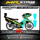 Stiker motor decal Yamaha Fiz R Racing Sporty Line Stabillo Color Grafis FullBody