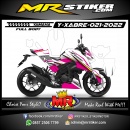 Stiker motor decal Yamaha XABRE Pink Grafis Sporty Decal Body Motor Fullbody