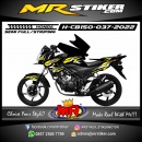 Stiker motor decal Honda CB 150 R Yellow Line Strip Race Sporty Graphic Racing