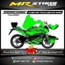 Stiker motor decal Honda CBR 150 Thailand FullBody Green Graphic Line Tech Race Grafis Line Decal Motor