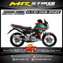 Stiker motor decal Honda CS1 Red Blue Tosca Line Graphic Race Sporty Decal